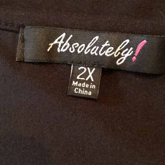 Absolutely! Maxi sleeveless tank, side split hem light black/dk gray soft dress - Picture 2 of 6